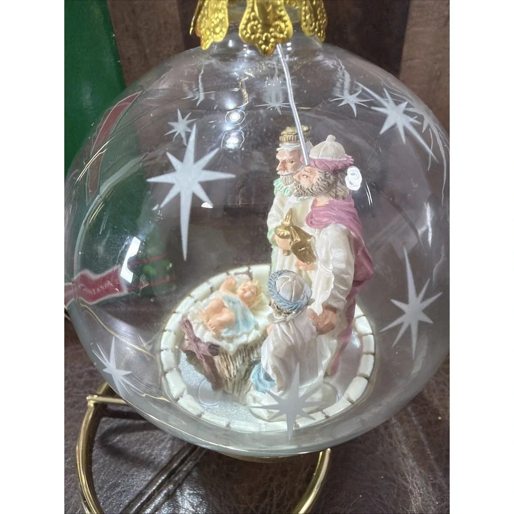 House of Lloyd Christmas Around The World 3 Kings Nativity Ornament 1994 Vintage